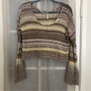 Free People knit sweater